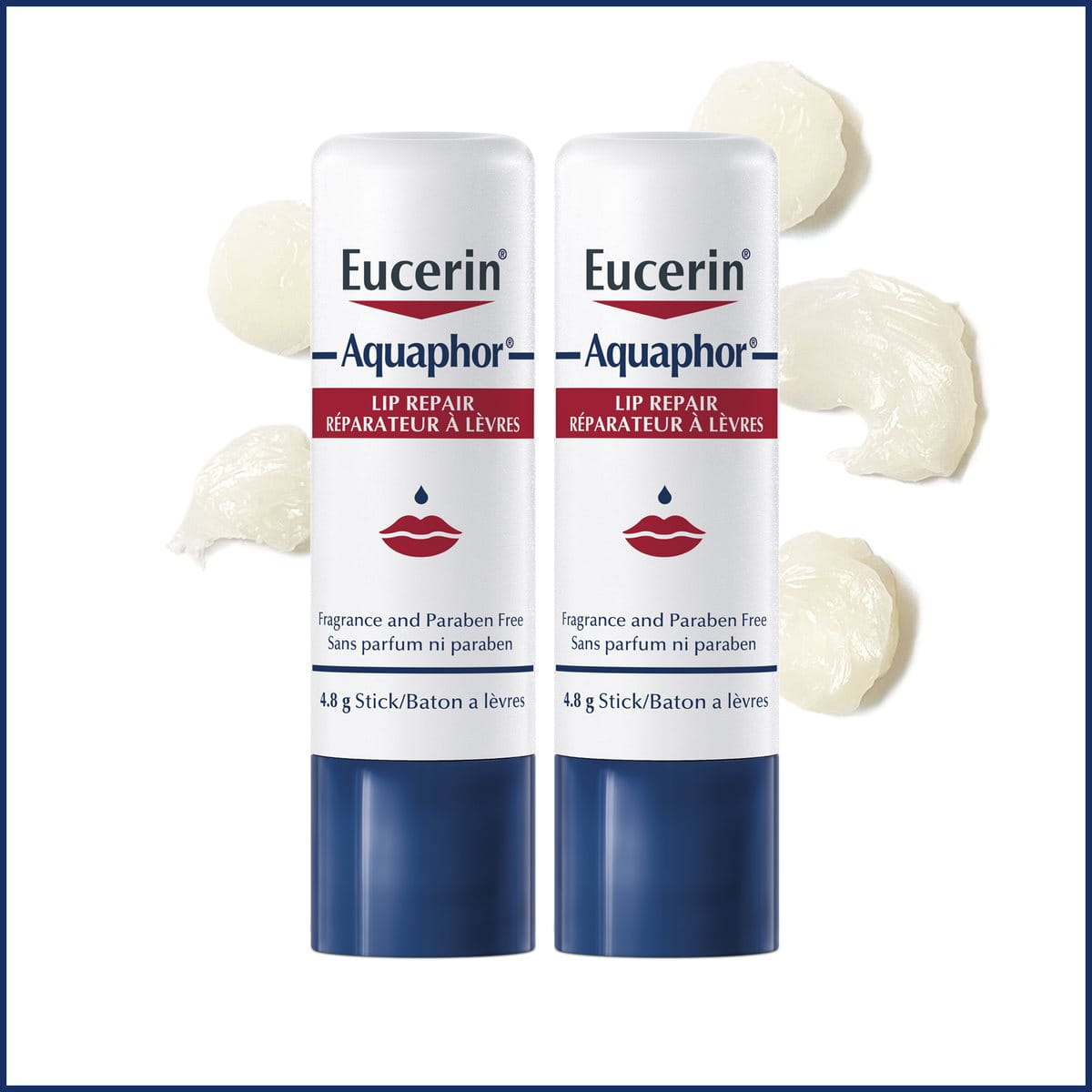 Eucerin Aquaphor Lip Repair Stick Duo Pack